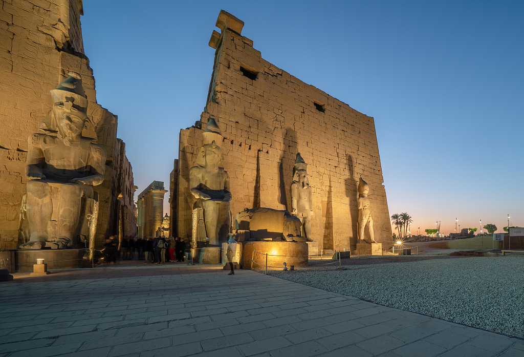 Luxor-Temple-at-Evening