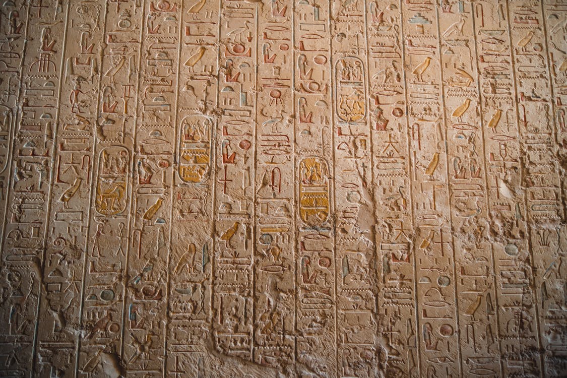 photo-of-close-up-of-hieroglyphs