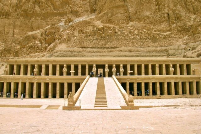 Mortuary temple of a Pharoh Queen